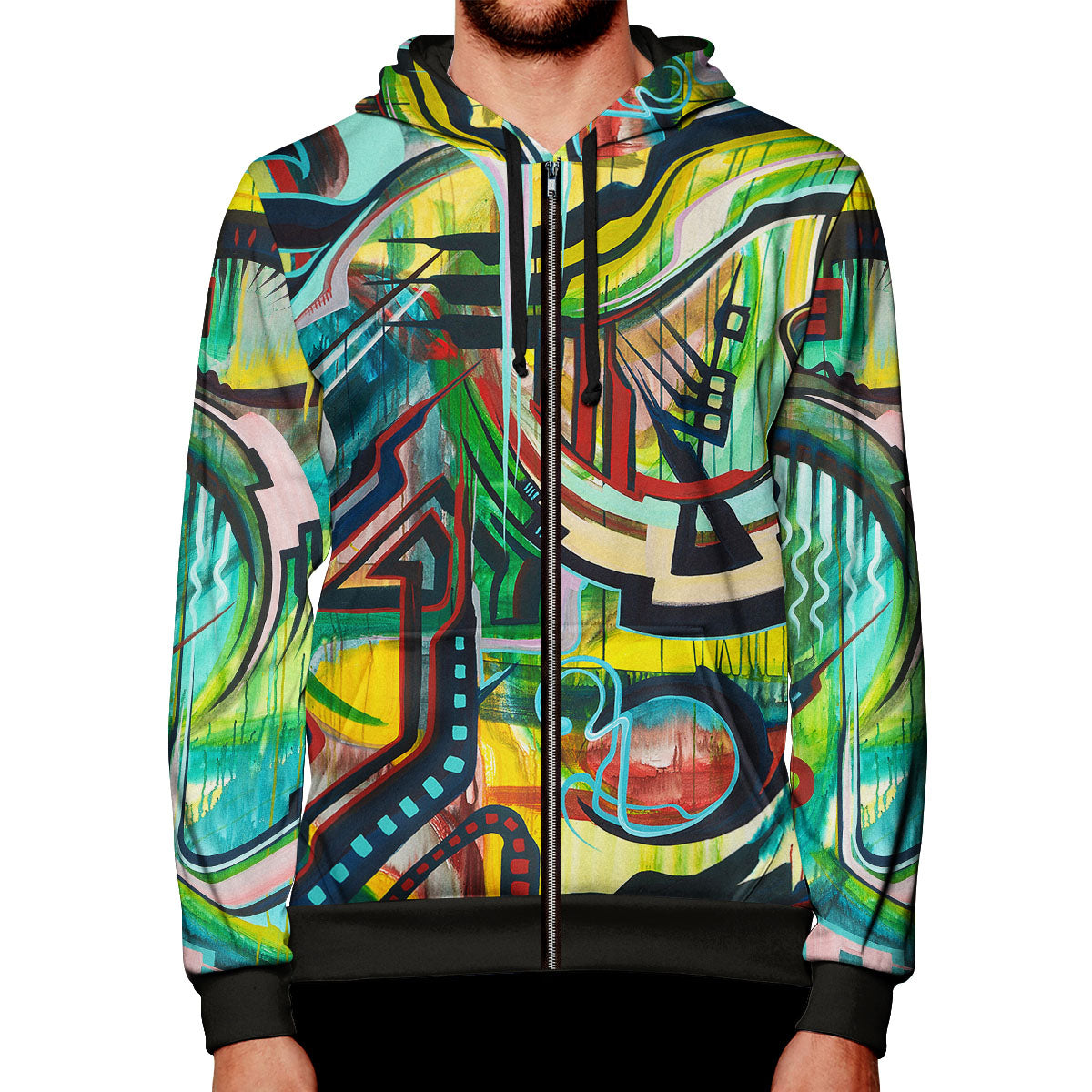 Fourteen 1 Zip Hoodie – Forever Stoked