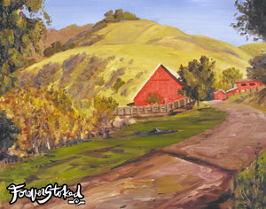 San Bernardo Creek Ranch - 11x14