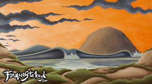 Sandspit Sunset by Chris Pedersen