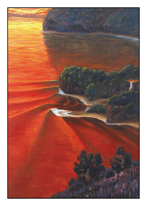 Fiery Sunset - CARD