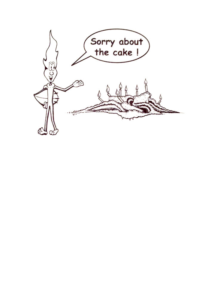 Surfin Candle - CARD