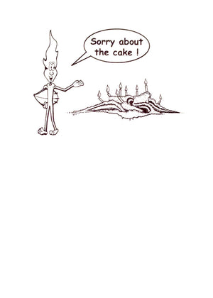 Surfin Candle - CARD
