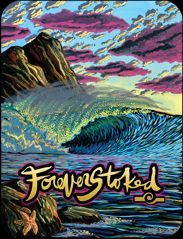 Canvas 16x20 – Forever Stoked